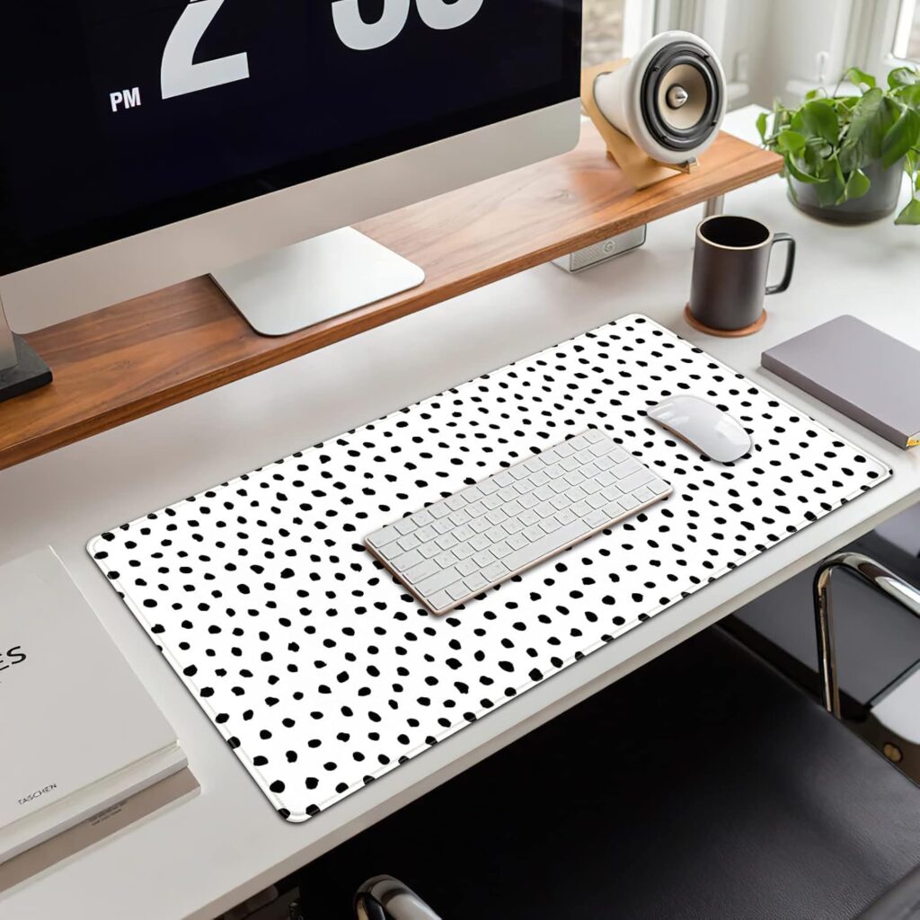 Polka Dot Gaming Mouse Pad