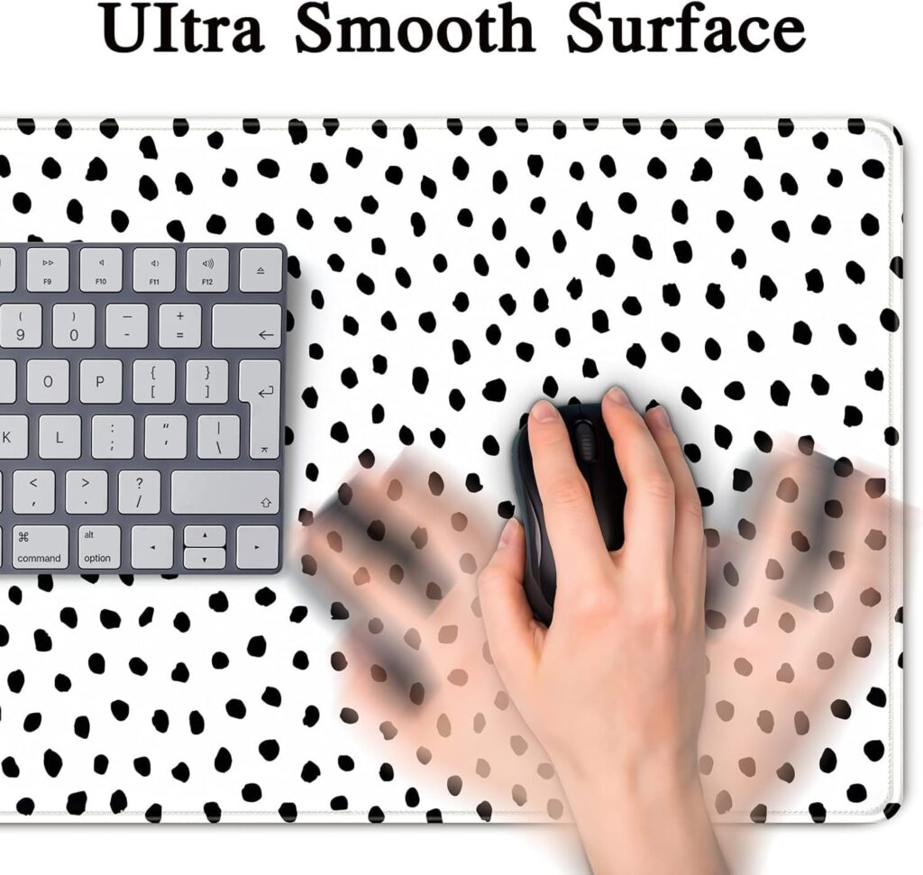 Polka Dot Gaming Mouse Pad