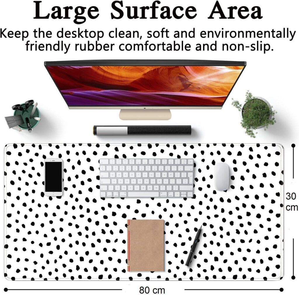 Polka Dot Gaming Mouse Pad