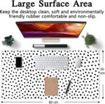 Polka Dot Gaming Mouse Pad
