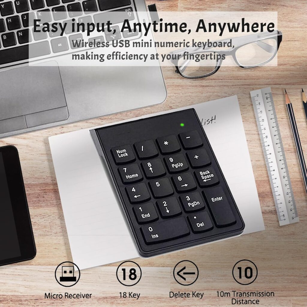 Wireless Numeric Keypad
