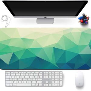 Geometric Pattern Gaming Mouse Pad