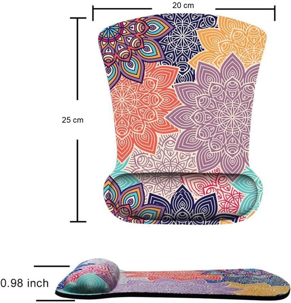 LIZIMANDU Mouse Pad With Wrist Rest