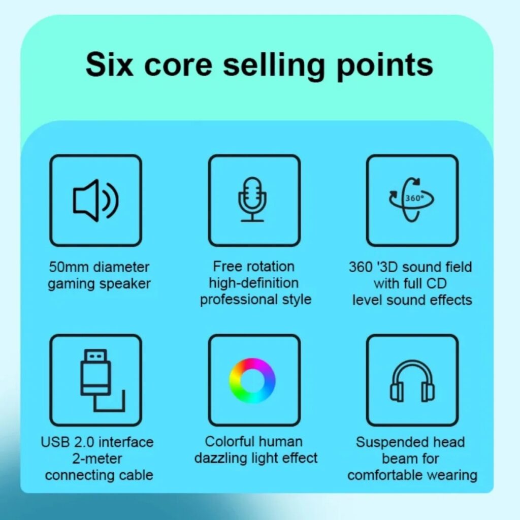 Aula S606 Gaming Headset