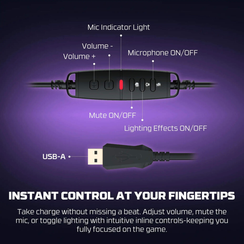 FANTECH HG31 CRUZE 7.1 USB Gaming Headset