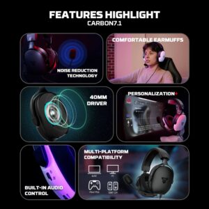 FANTECH HG30 CARBON USB Gaming Headset