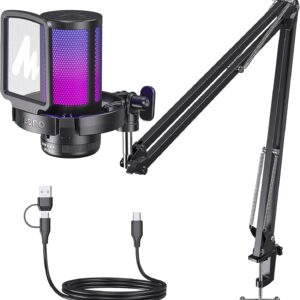 MAONO DGM20S RGB USB Microphone Kit