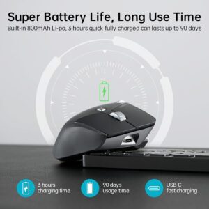 Rapoo MT760L Wireless Bluetooth Mouse