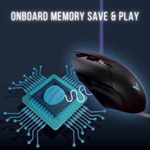 Rapoo V30L WiredWireless Gaming Mouse