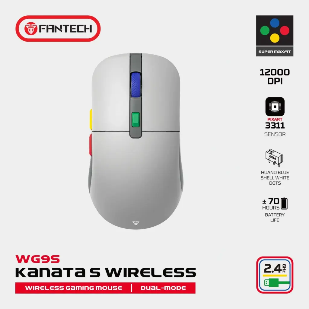 FANTECH WG9S WIRELESS Mouse