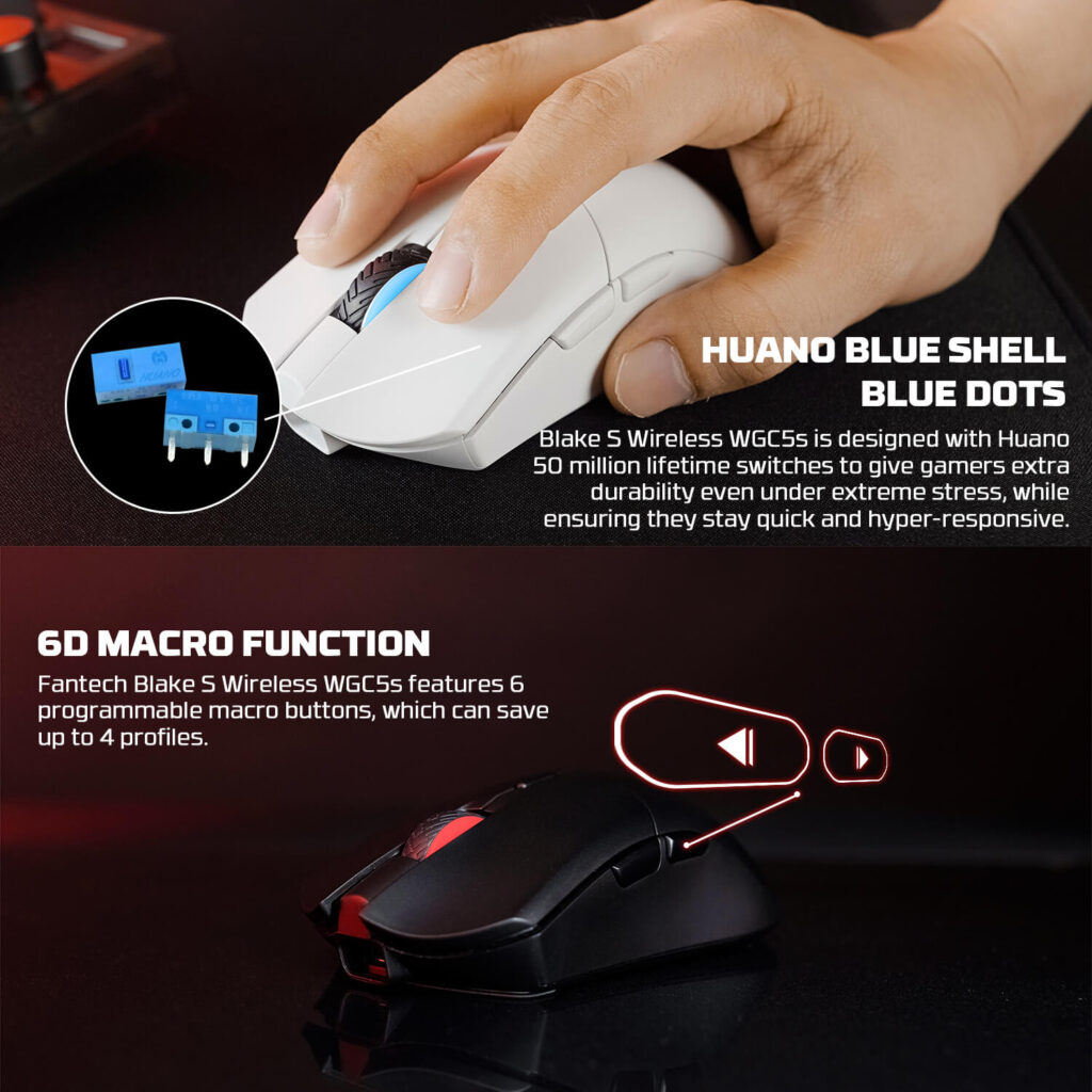 FANTECH WGC5S WIRELESS Mouse