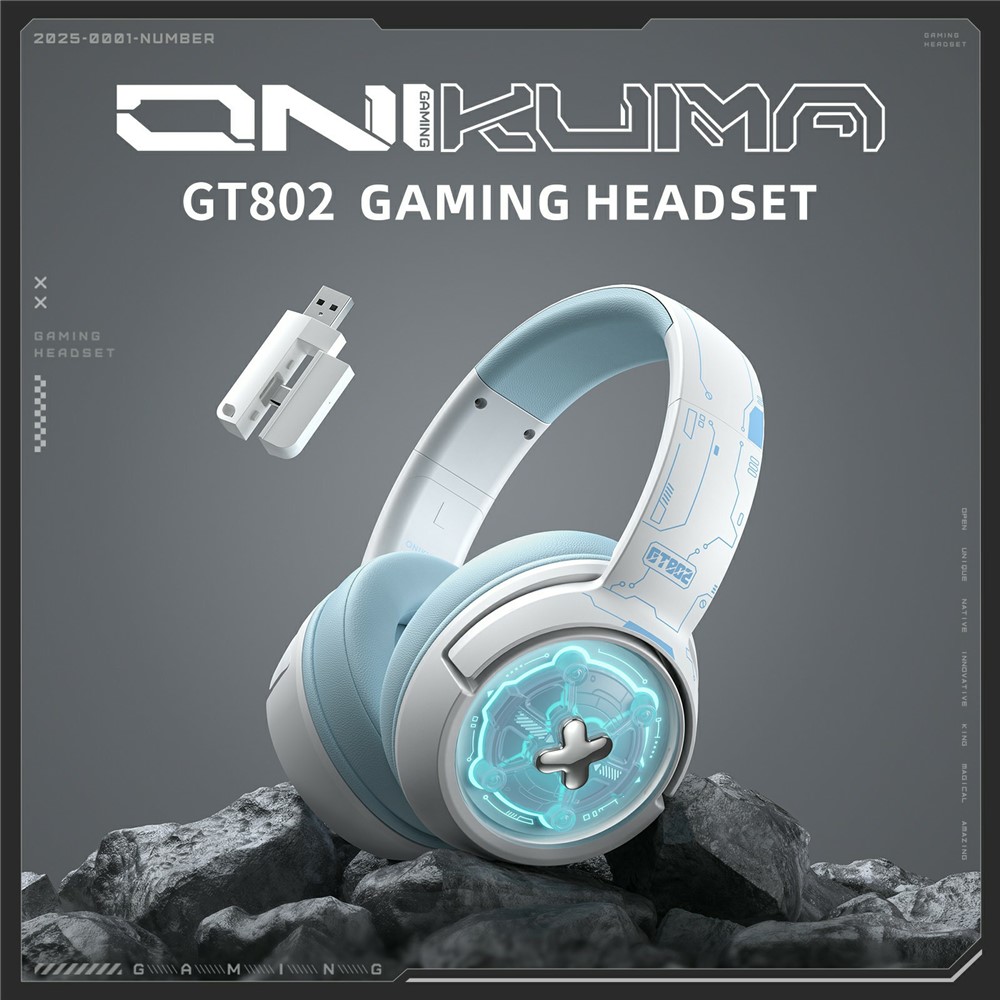 ONIKUMA GT802 Tri-Mode Gaming Headset