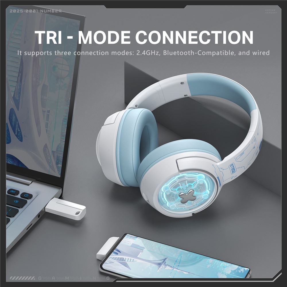 ONIKUMA GT802 Tri-Mode Gaming Headset