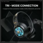 ONIKUMA GT802 Tri-Mode Gaming Headset