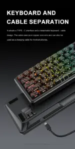 Onikuma G67 60% Gaming Keyboard