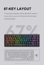 Onikuma G67 60% Gaming Keyboard