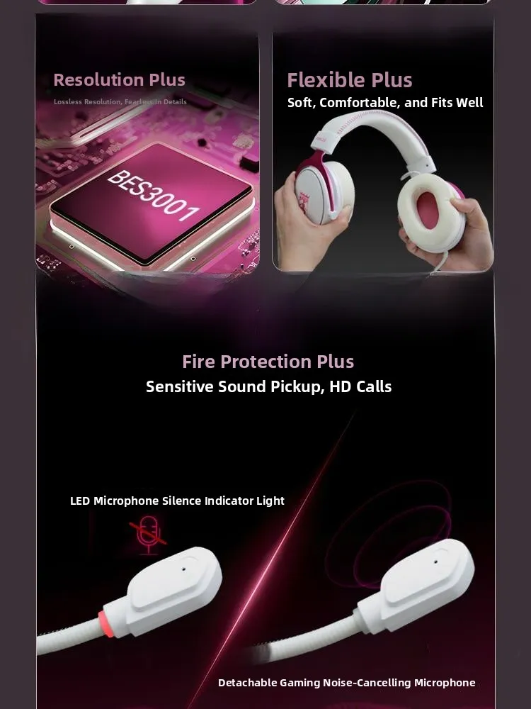 BINGLE Leviathan Gaming Headset Type-C USB