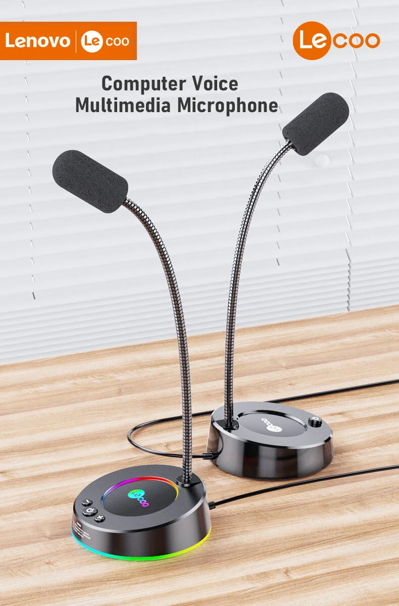 LECOO MC01S USB Microphone