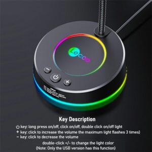 LECOO MC01S USB Microphone