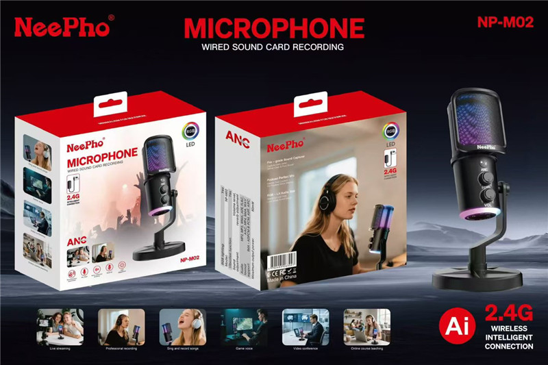 NeePho NP-M02 Wireless -USB Microphone
