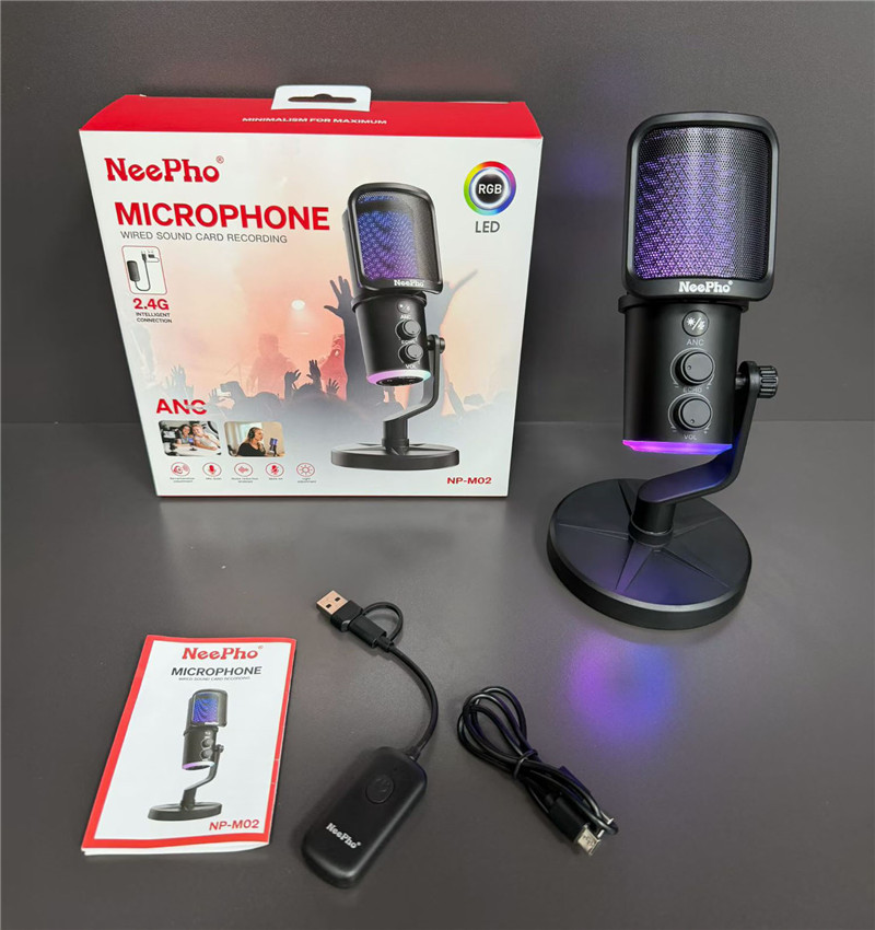 NeePho NP-M02 Wireless -USB Microphone
