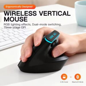 JeDEL W925P Vertical Dual Mode Mouse