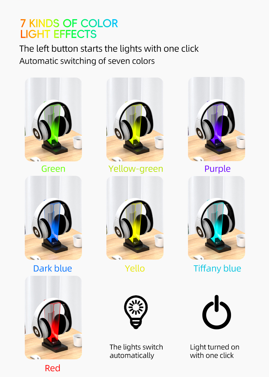 R8 HT02 Headset Stand