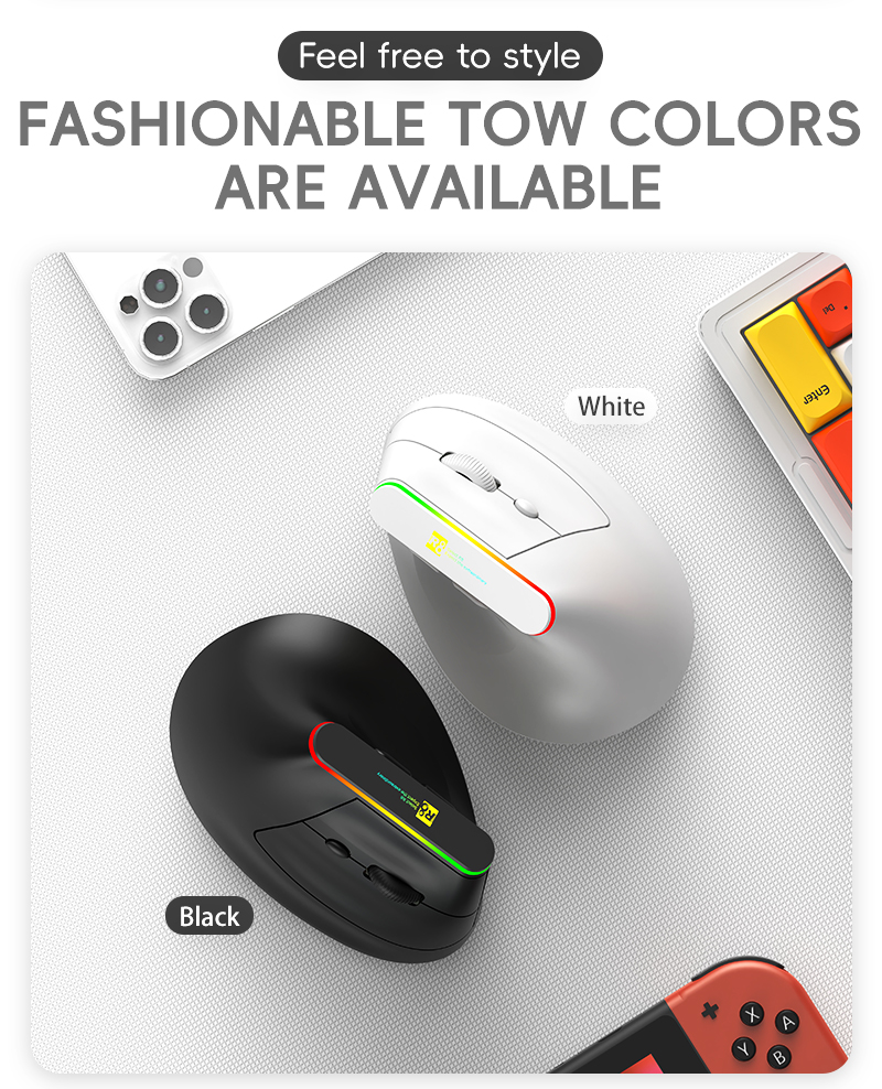 R8 X2 Vertical Dual Mode Mouse