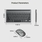 Tablet Dual Mode Keyboard Mouse