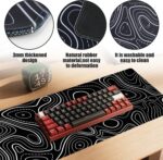 Topographic Mouse Pad lines & Dots