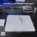 ATTACK SHARK CM05 Glass Mouse Pad