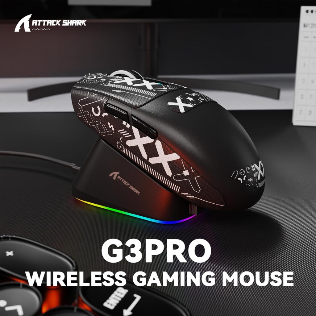 ATTACK SHARK G3PRO Wireless Gaming Mouse
