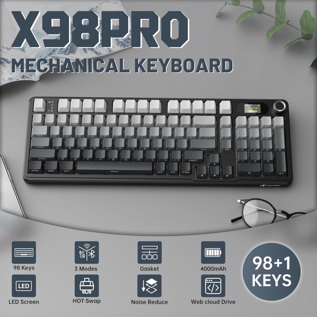 ATTACK SHARK X98 PRO Wireless Keyboard