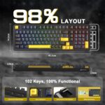 ATTACK SHARK X98 Wireless Mechanical Keyboard