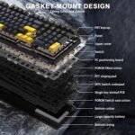 ATTACK SHARK X98 Wireless Mechanical Keyboard