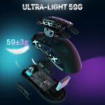 Attack Shark X11 Wireless Gaming Mouse with Grip Tape