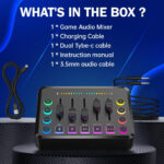 F9 Wireless Live Sound Card Mixer