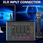 F9 Wireless Live Sound Card Mixer
