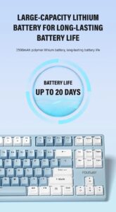 Founder GK87 Wireless Mechanical Keyboard