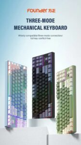 Founder GK87 Wireless Mechanical Keyboard