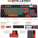 Jertech DK-700 RGB Multimedia Keyboard AR ENG key