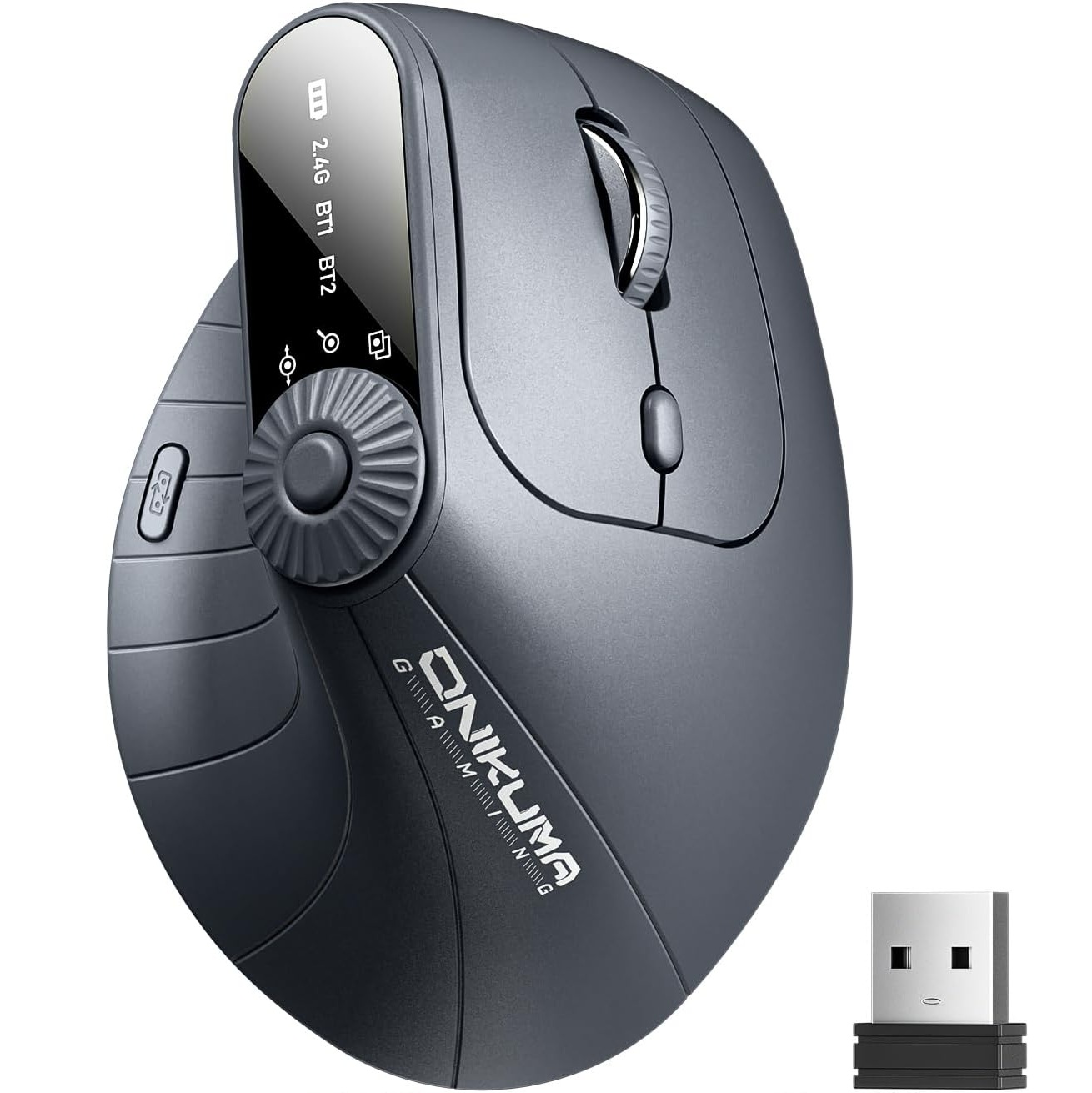 ONIKUMA CW932 Vertical Mouse Bluetooth 2.4G Wireless (1) ONIKUMA CW932 Vertical Mouse