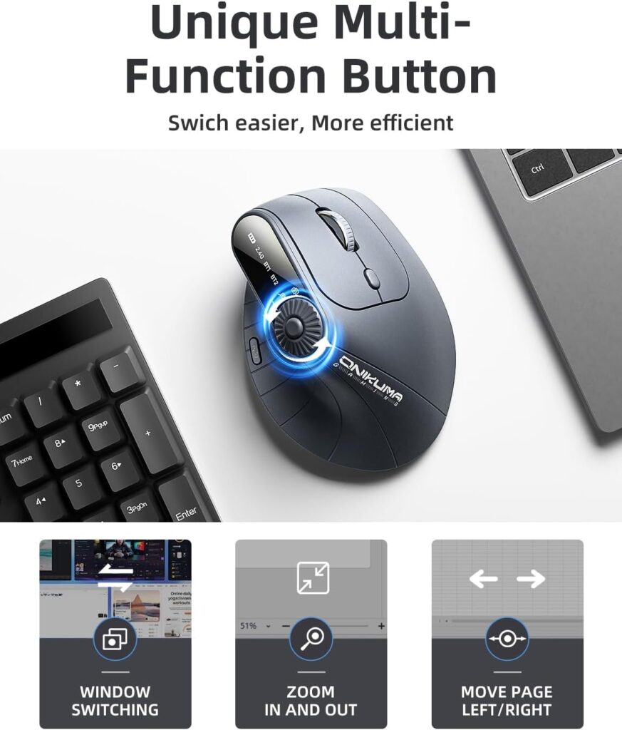 ONIKUMA CW932 Vertical Mouse
