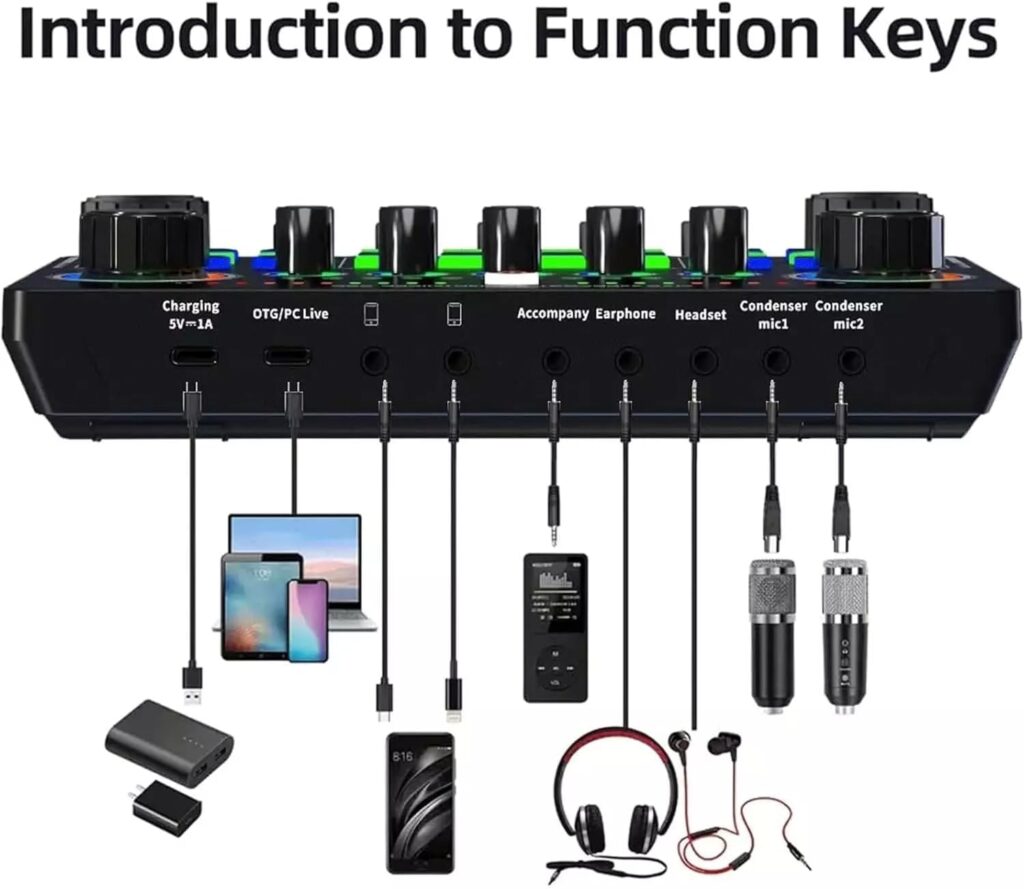 X50 Wireless Live Sound Card Mixer