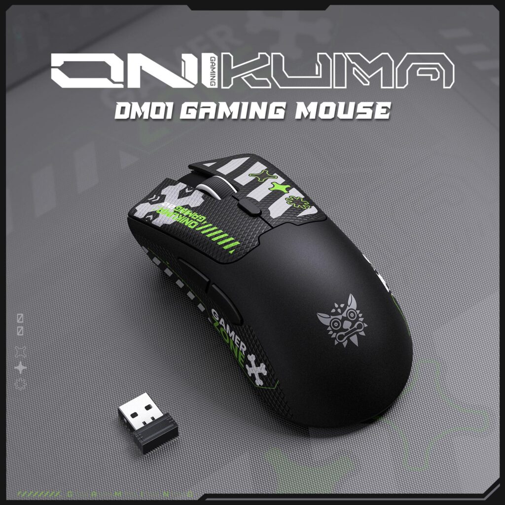 ONIKUMA DM01 Tri-Mode Gaming Mouse