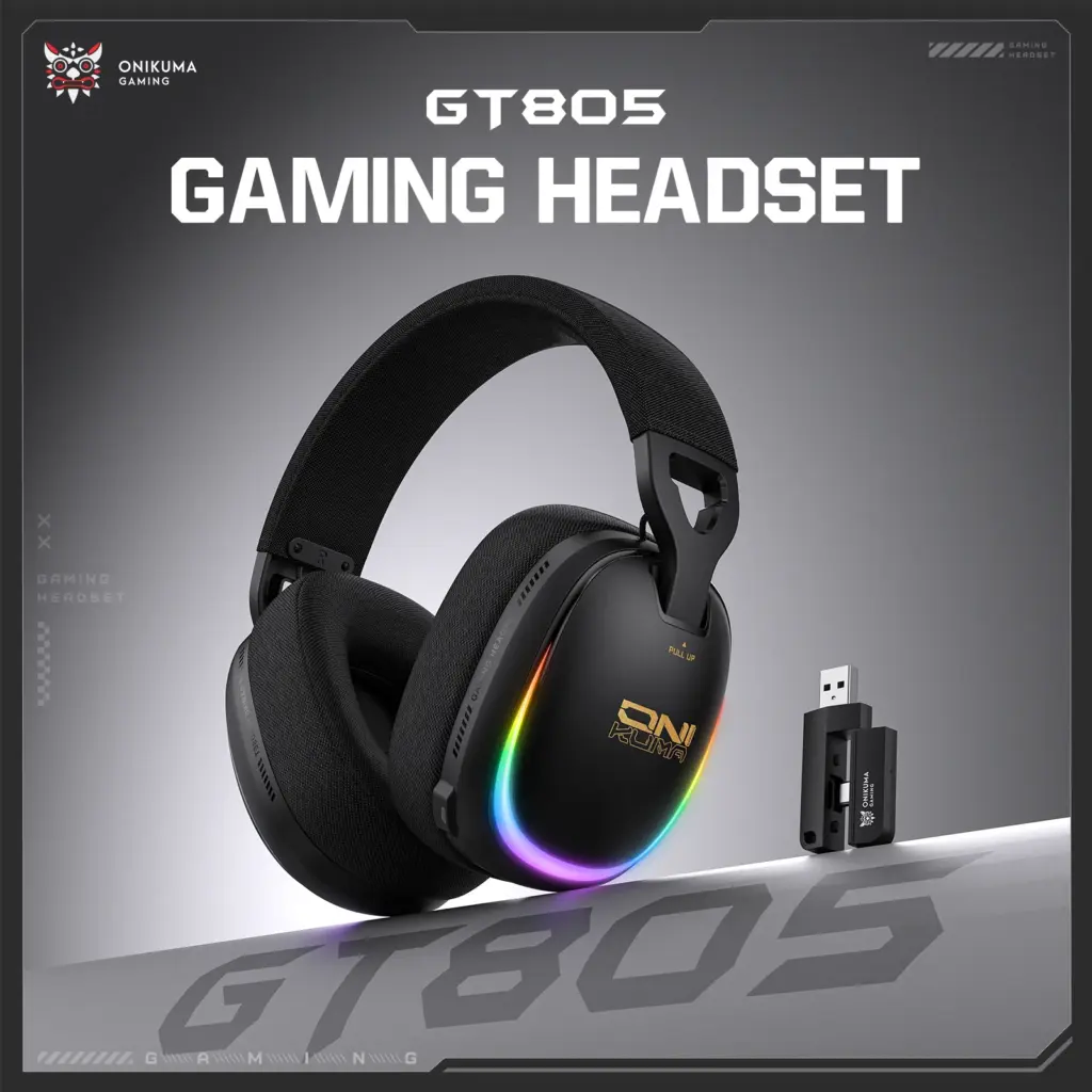 ONIKUMA GT805 Wireless Gaming Headset